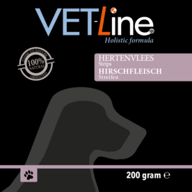 VETLINE - Hertenvlees Strips &ndash; 200 gram
