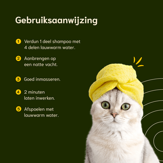 Chomi pets - Puppy &amp; Kitten - New Buddy Shampoo - 200 ml - Amandelolie - Kokosnoot - Dagelijks gebruik