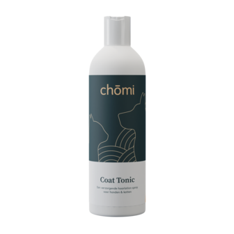 Chomi Pets - Hond - Kat - Coat Tonic -Schilferige huid - 200 ml - Glans - Veerkracht - Droogshampoo - Alcoholvrij