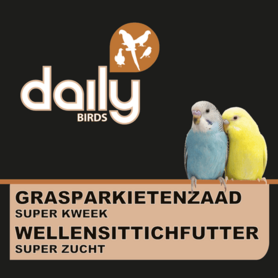 GRASPARKIETENZAAD SUPER KWEEK-20KG-GRASPARKIET-EXTRA FIJNE ZADEN-OPGROEI