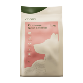 Chomi Pets - Zalm - 3KG - Honden Droogvoer - Honden brokken - graanvrij - Voor een Gezonde Vacht - Hondenvoeding
