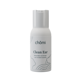 Chomi Pets - Hond & Kat - Clean Ear - 50ml - Oren reiniger - Natuurlijke ingrediënten - Aloë Vera