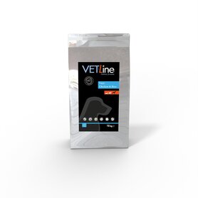 Vetline - Puppy brokken - Kip en Graanvrij - 2 KG - Honden 0 tot 1 jaar - Premium - Droogvoer - Kleine tot middelgrote rassen - Het allerbeste voor uw puppy