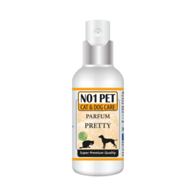 NO1pet - Parfum Pretty - 200ML - Bloemige geur - Patchouli - cederhout - waterbasis - dagelijks gebruik