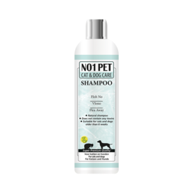 NO1pet - Vlono shampoo - 200ML - Gifvrije vlooienshampoo - Mentholgeur - Etherische oliën - ook voor mensen geschikt