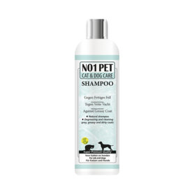 NO1 pet - Ontvet & Reinig Shampoo – 1000ml - Voor Vette, Vuile of Grauwe Vachten