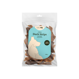 Chomi Pets - Eendfilet Strips - 200 gram - Honden snack - Natuurlijke ingrediënten - Training - Verwennen